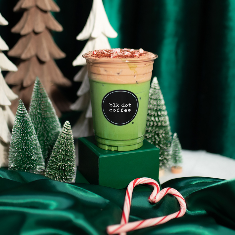 Peppermint Matcha Mocha