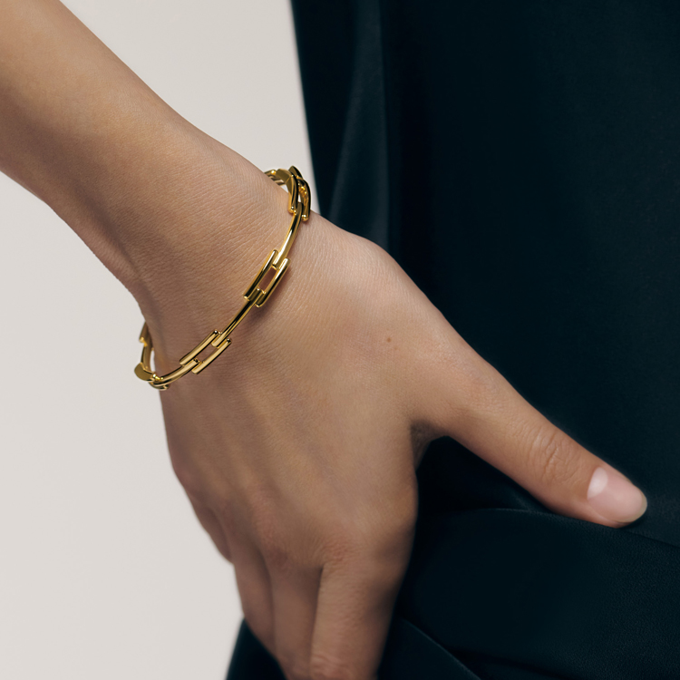 Signature Link Slim Bangle
